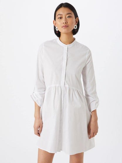 ONLY Blousejurken Blousejurk Ditte Dames Wit