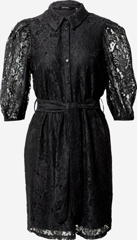 Vero Moda Blousejurken Blousejurk BONNA Dames Zwart