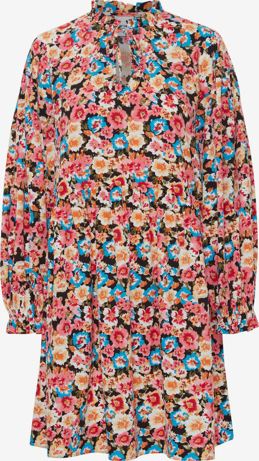 ICHI Zomerjurken Zomerjurk Ixfelina Dames Rosa