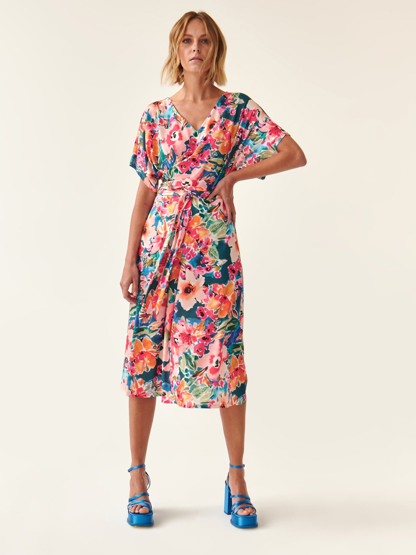  Midi Jurken Jurk MILENNO Dames Groen