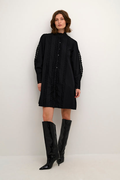  Blousejurken Blousejurk Janelle Dames Zwart