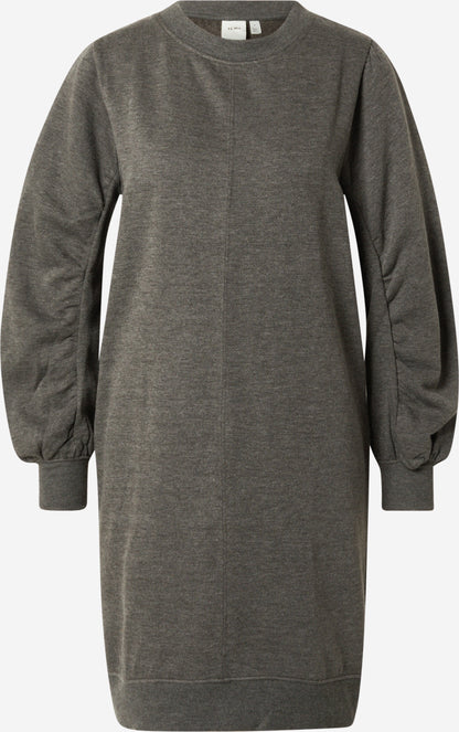 ICHI Mini Jurken Jurk Dames Donkergrijs