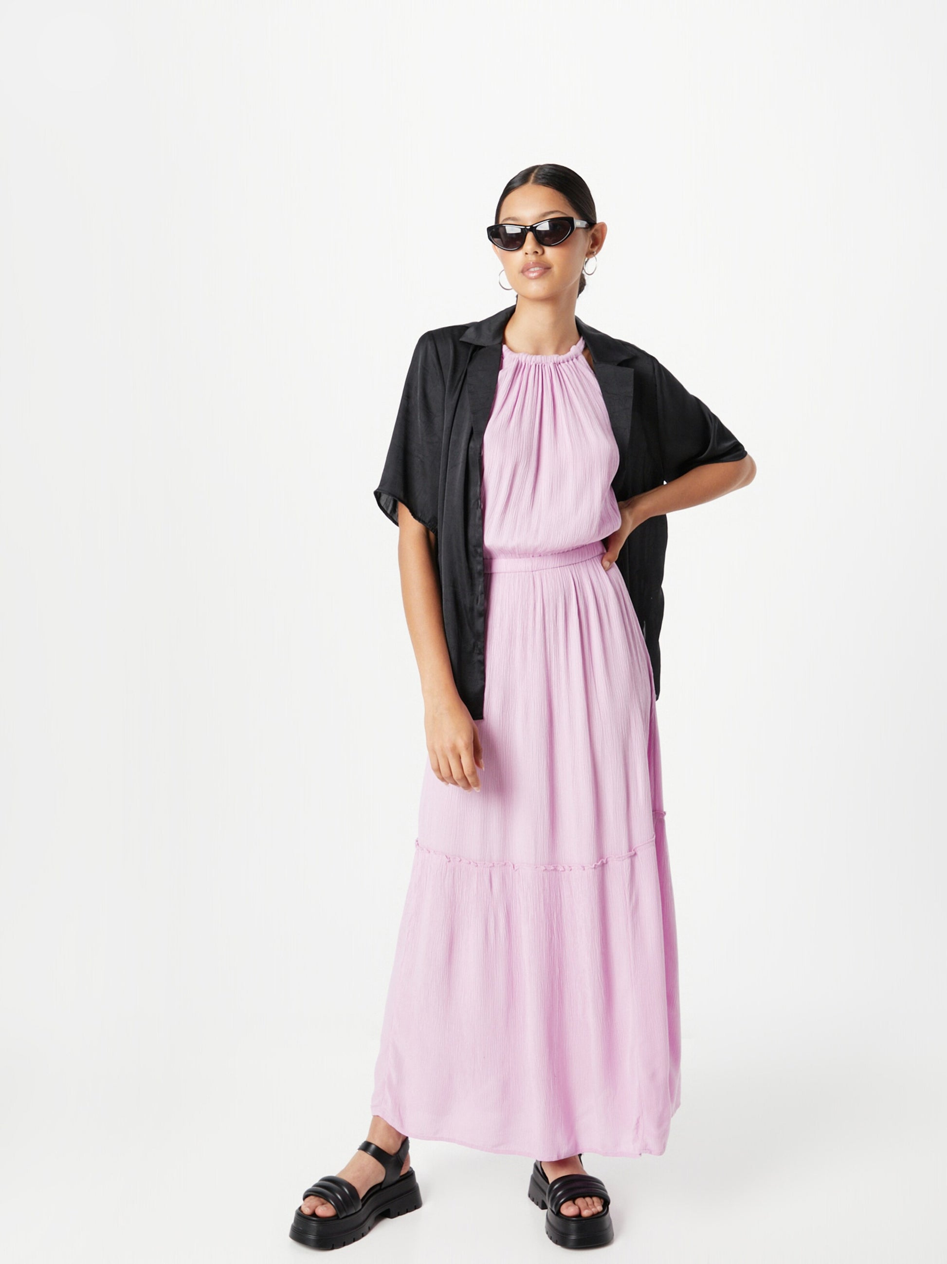 ESPRIT Maxi Jurken Zomerjurk Dames Lichtlila