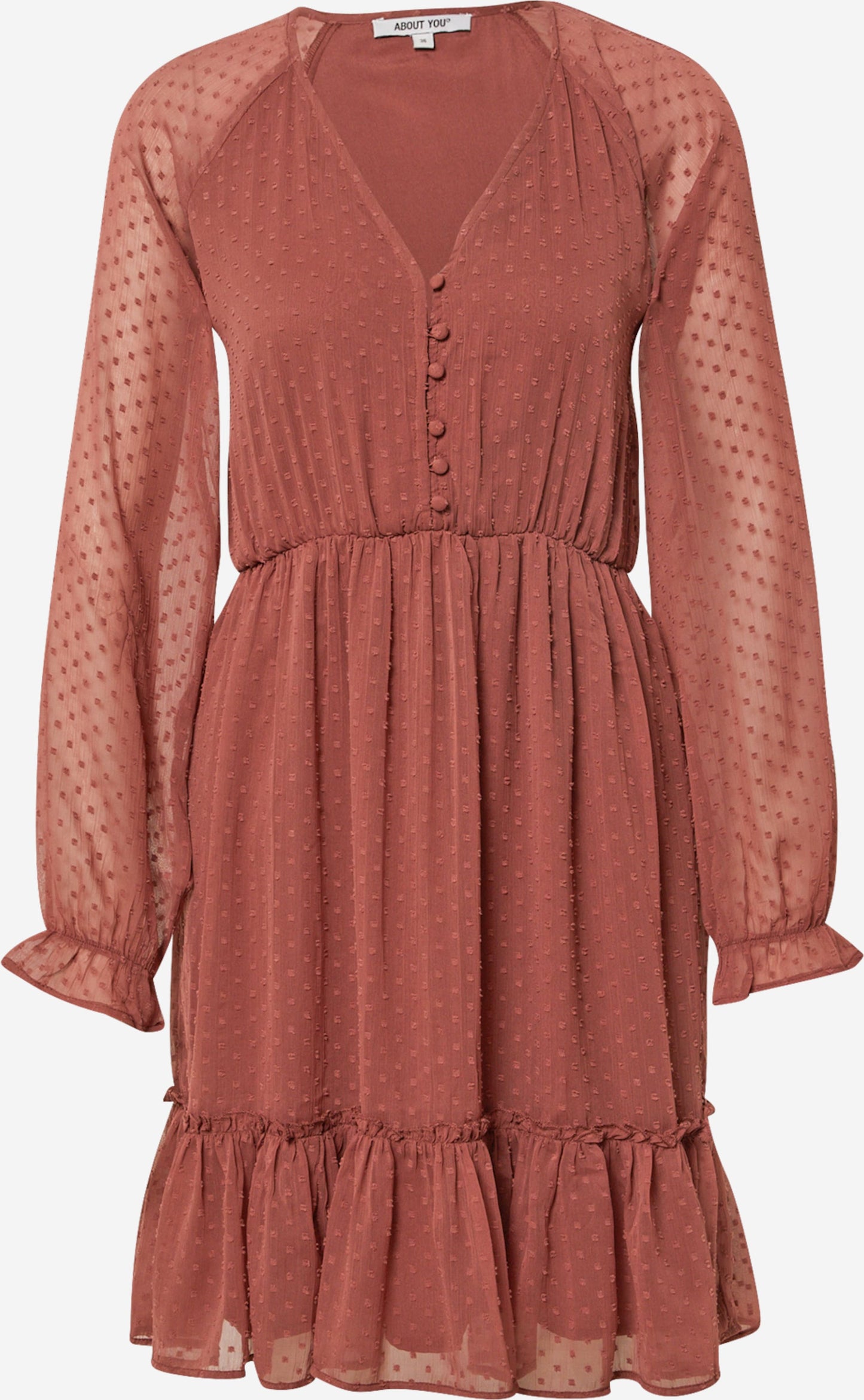 About You Mini Jurken Jurk Tia Dames Roestrood