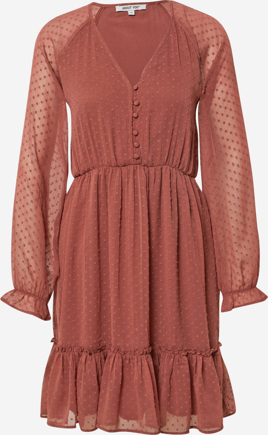 About You Mini Jurken Jurk Tia Dames Roestrood