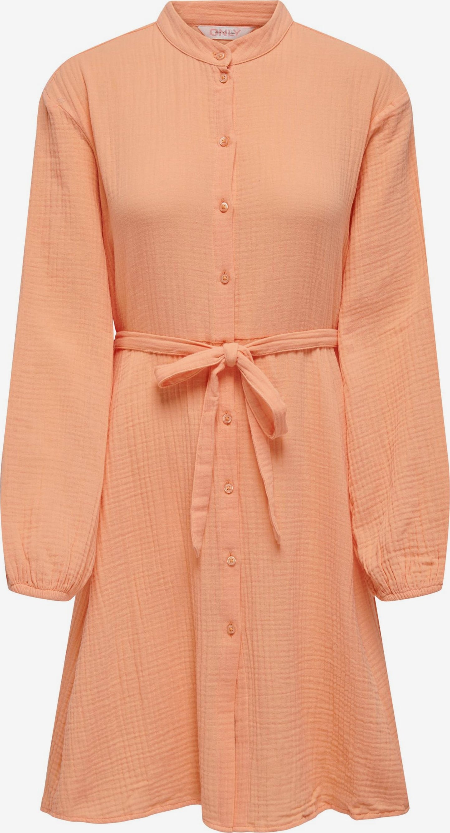 ONLY Blousejurken Blousejurk THYRA Dames Abrikoos