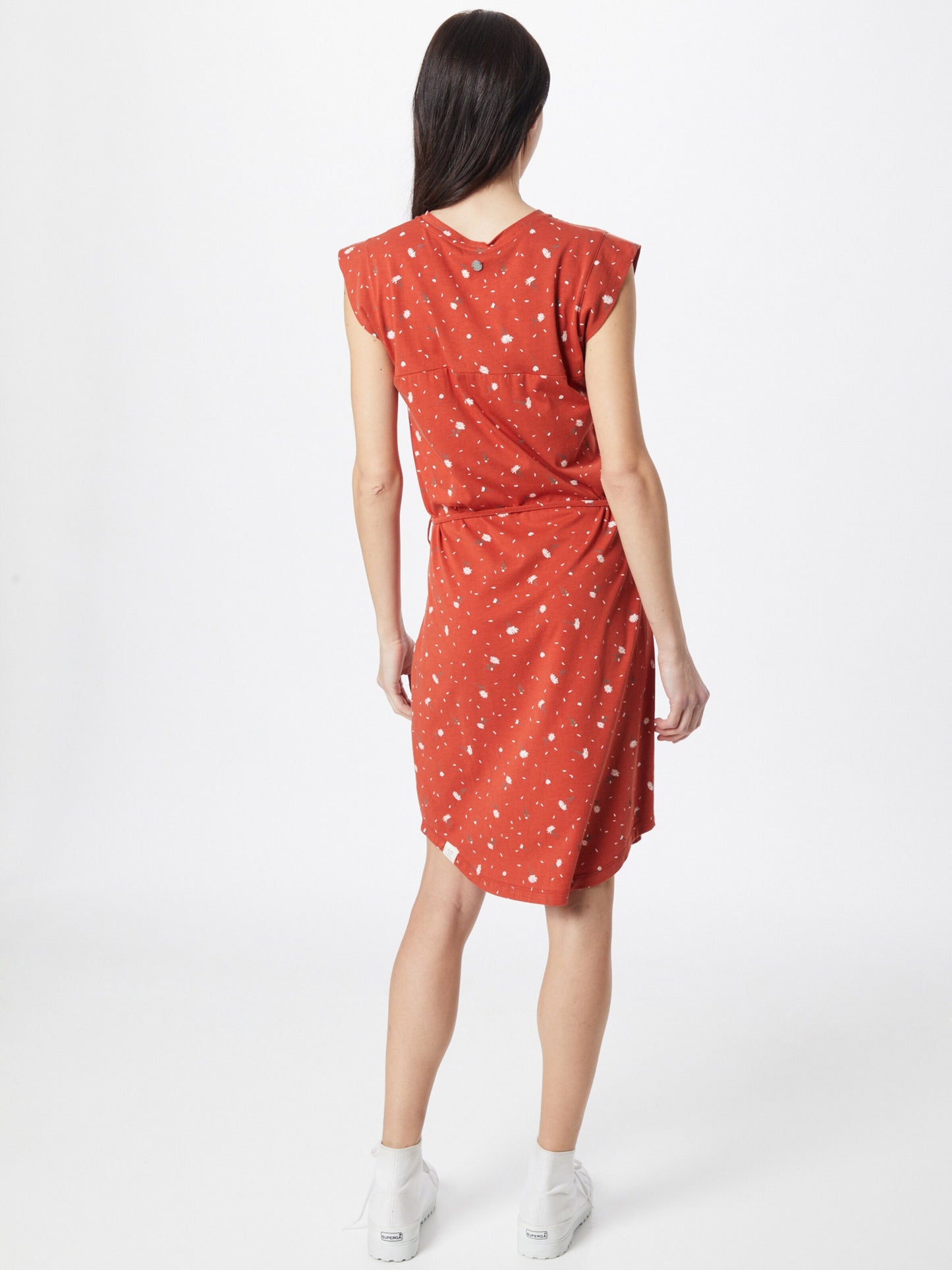Ragwear Zomerjurken Zomerjurk ZOFKA Dames Oranjerood