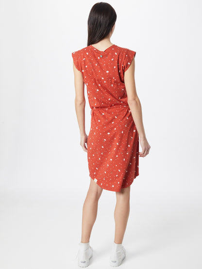 Ragwear Zomerjurken Zomerjurk ZOFKA Dames Oranjerood