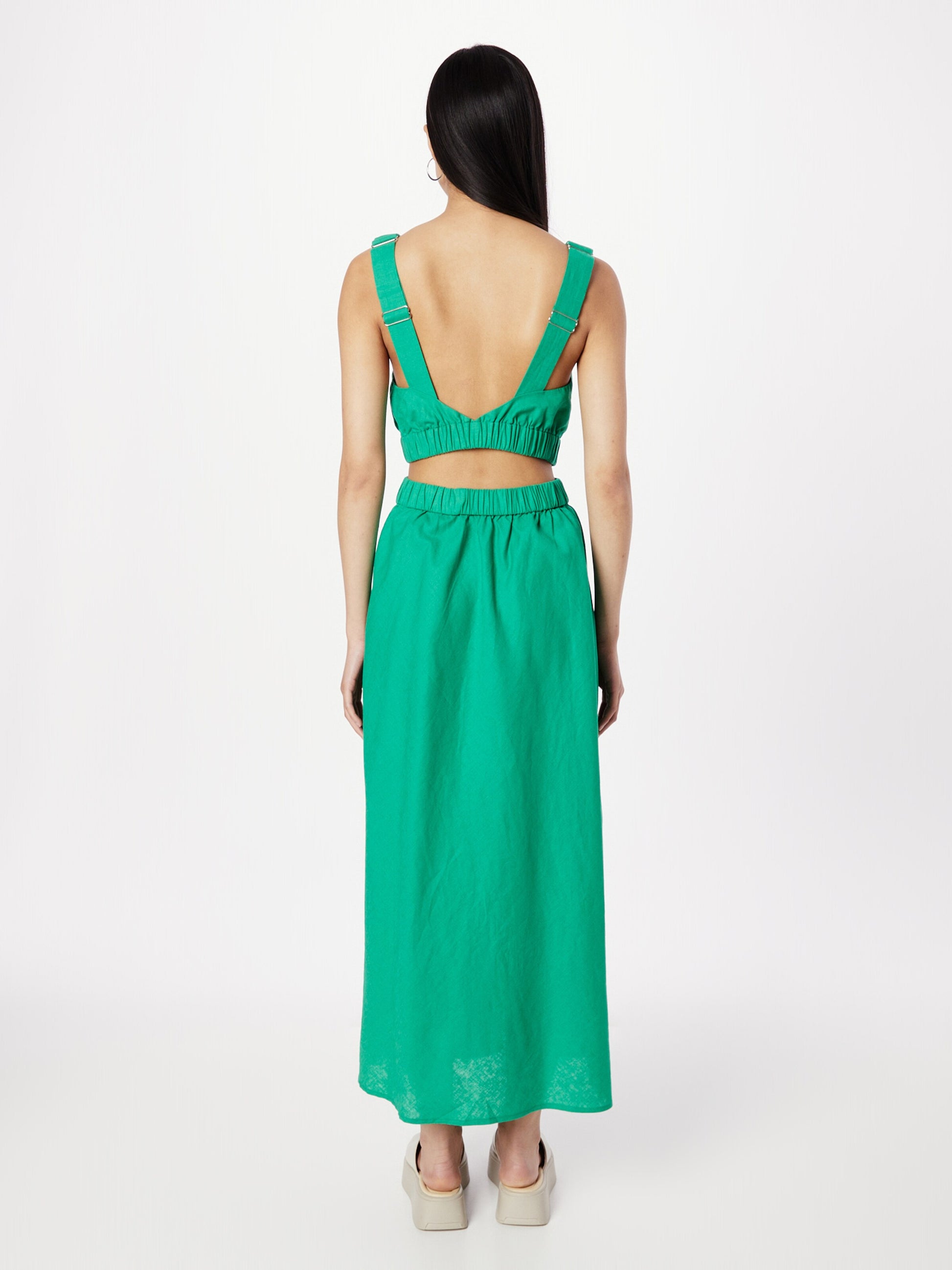 Minkpink Maxi Jurken Jurk VIRGO Dames Groen