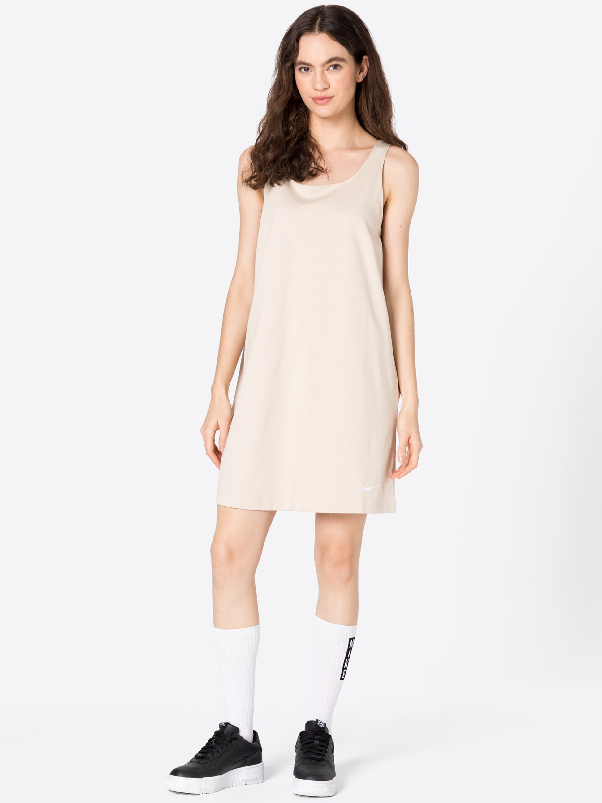 Nike Sportswear Zomerjurken Zomerjurk Dames Sand