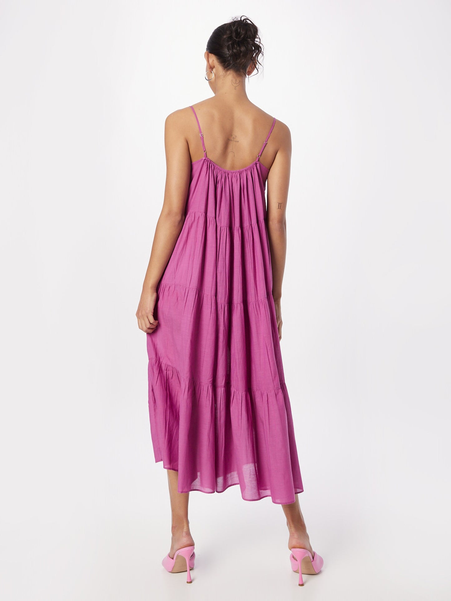 Vanessa Bruno Midi Jurken Jurk THEOPHILIA Dames Lila