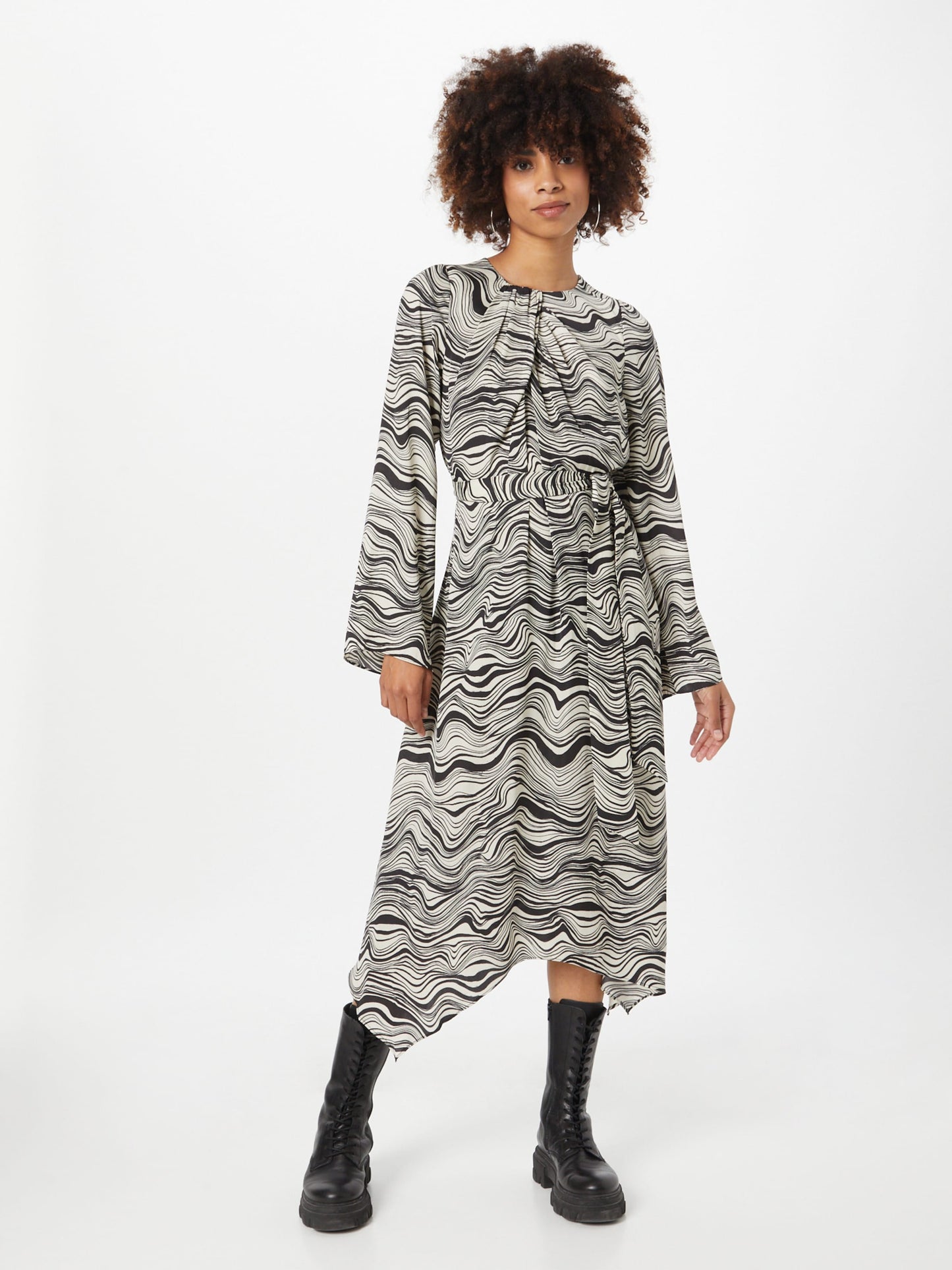 Twist & Tango Midi Jurken Jurk Maisie Dames Zwart
