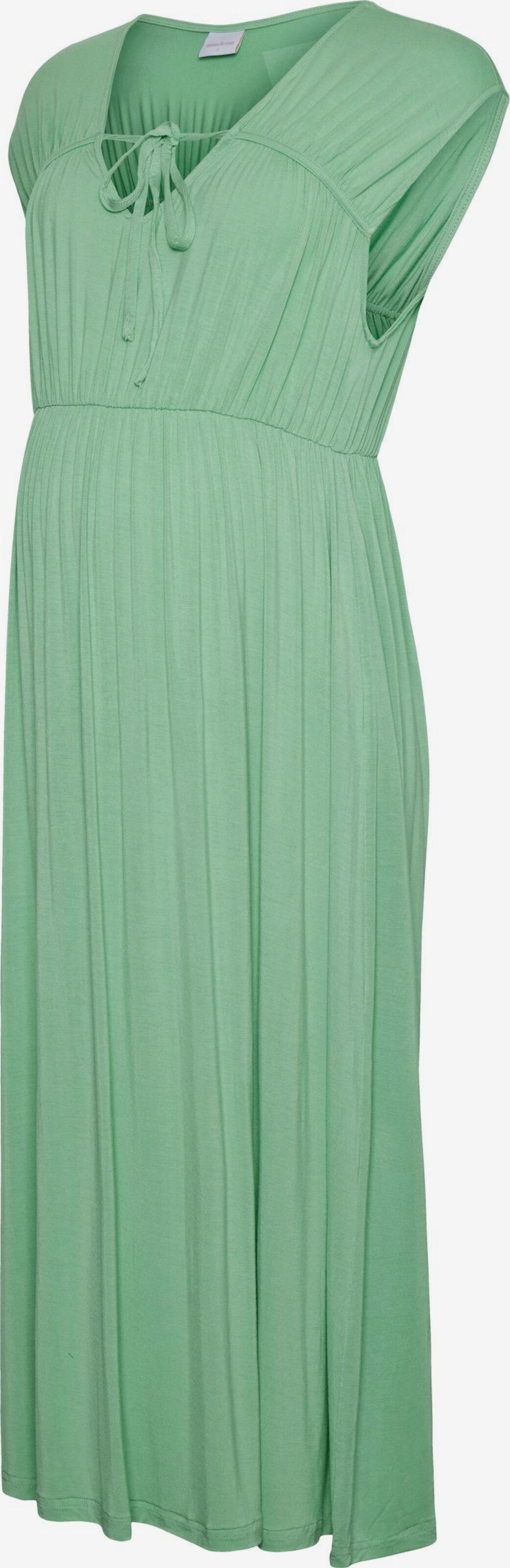 Mamalicious Maxi Jurken Jurk Neptunia Dames Lichtgroen