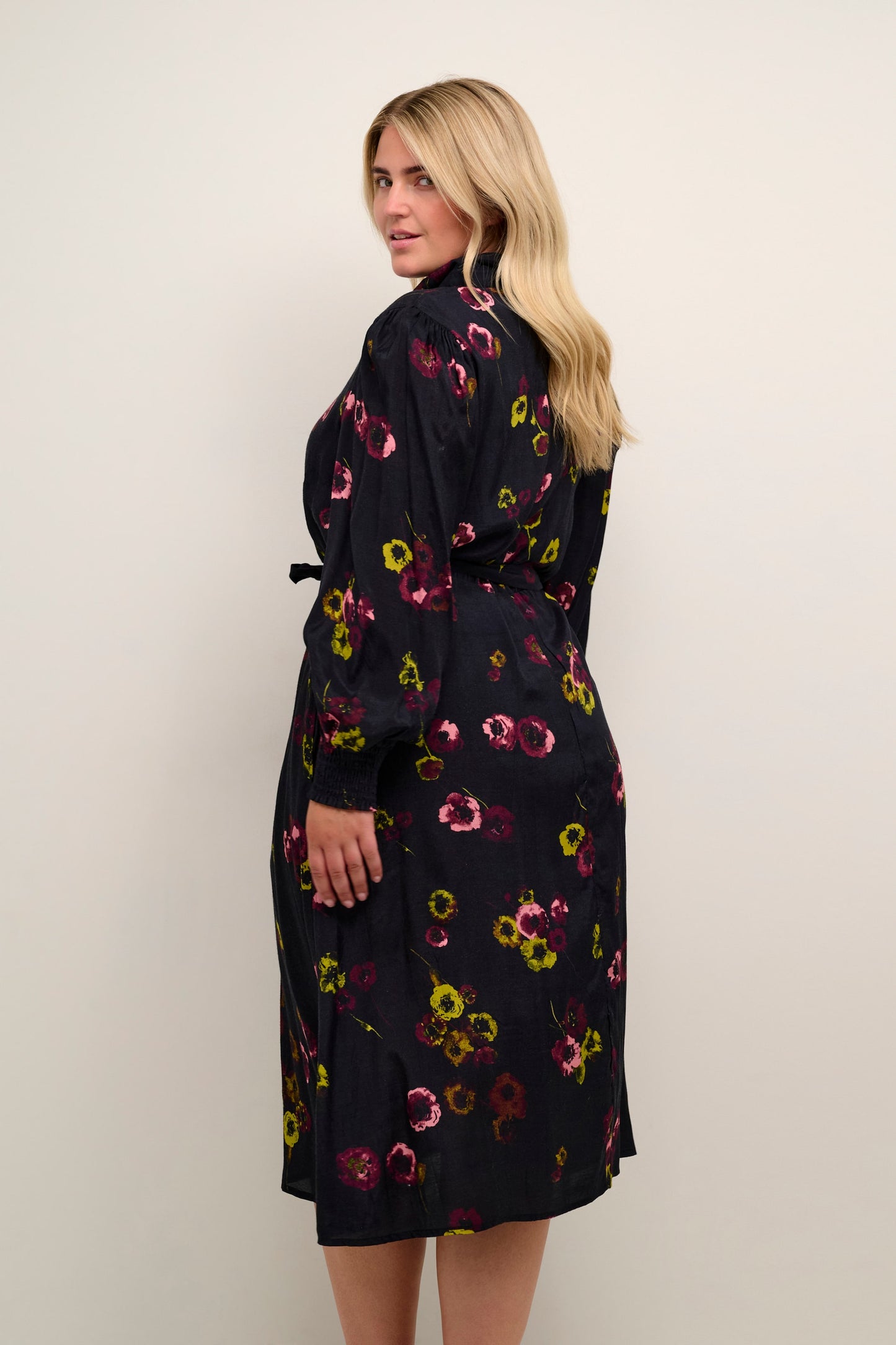  Blousejurken Blousejurk Nanni Dames Zwart