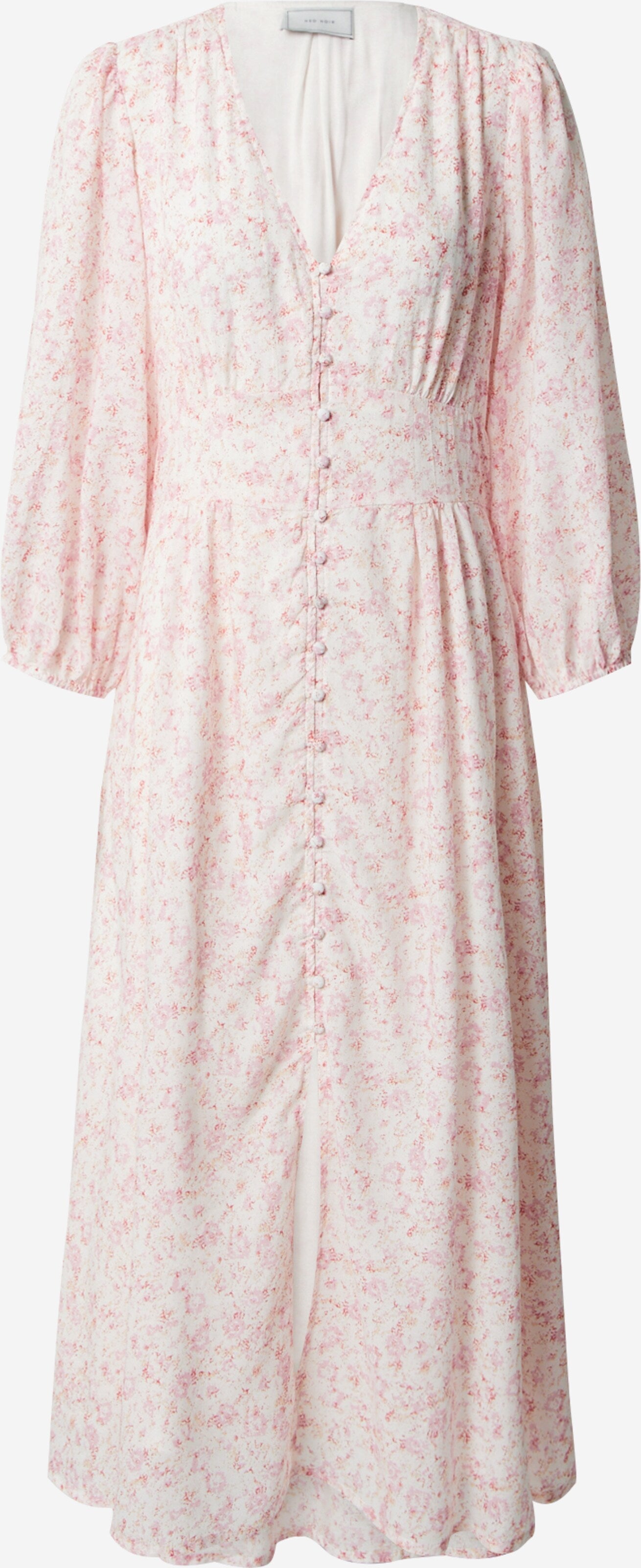 Neo Noir Midi Jurken Jurk Olana Dames Rosa / Pastelroze