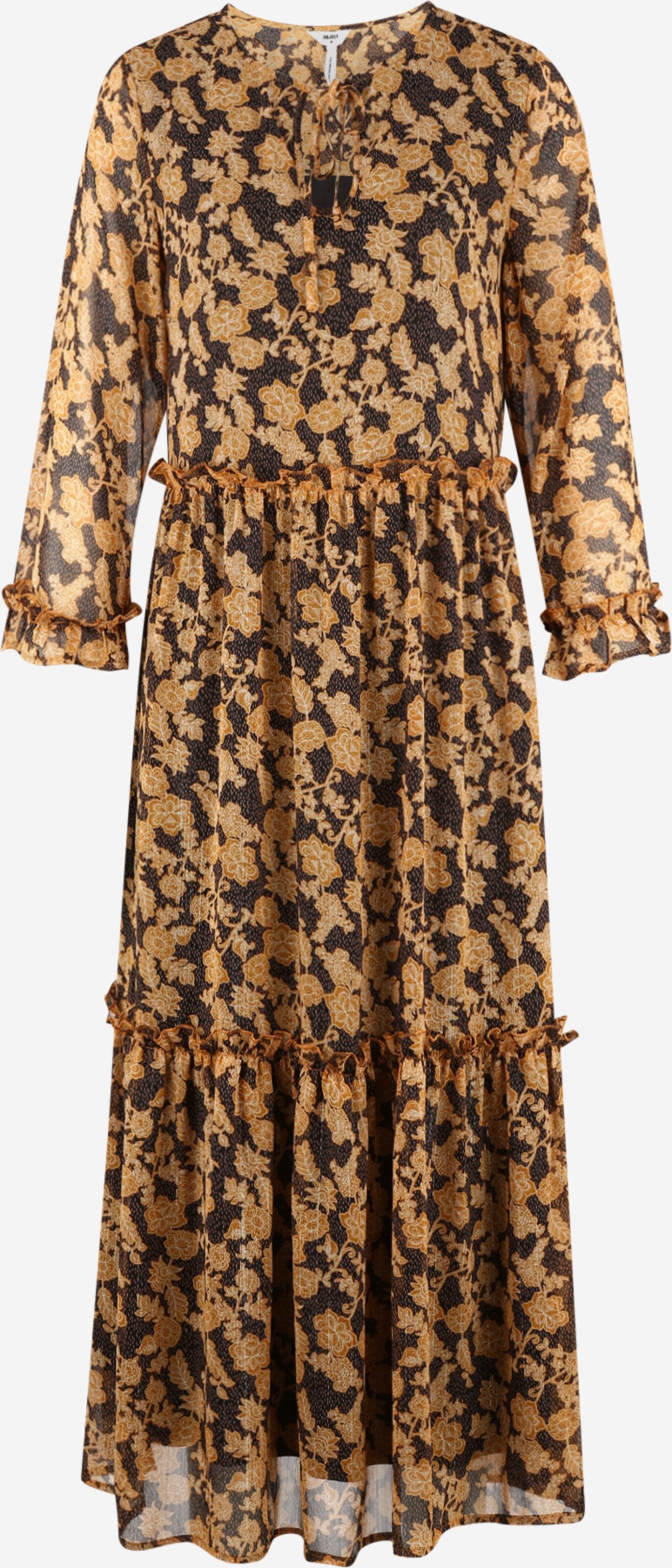  Maxi Jurken Jurk Silje Dames Cognac