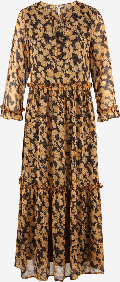  Maxi Jurken Jurk Silje Dames Cognac