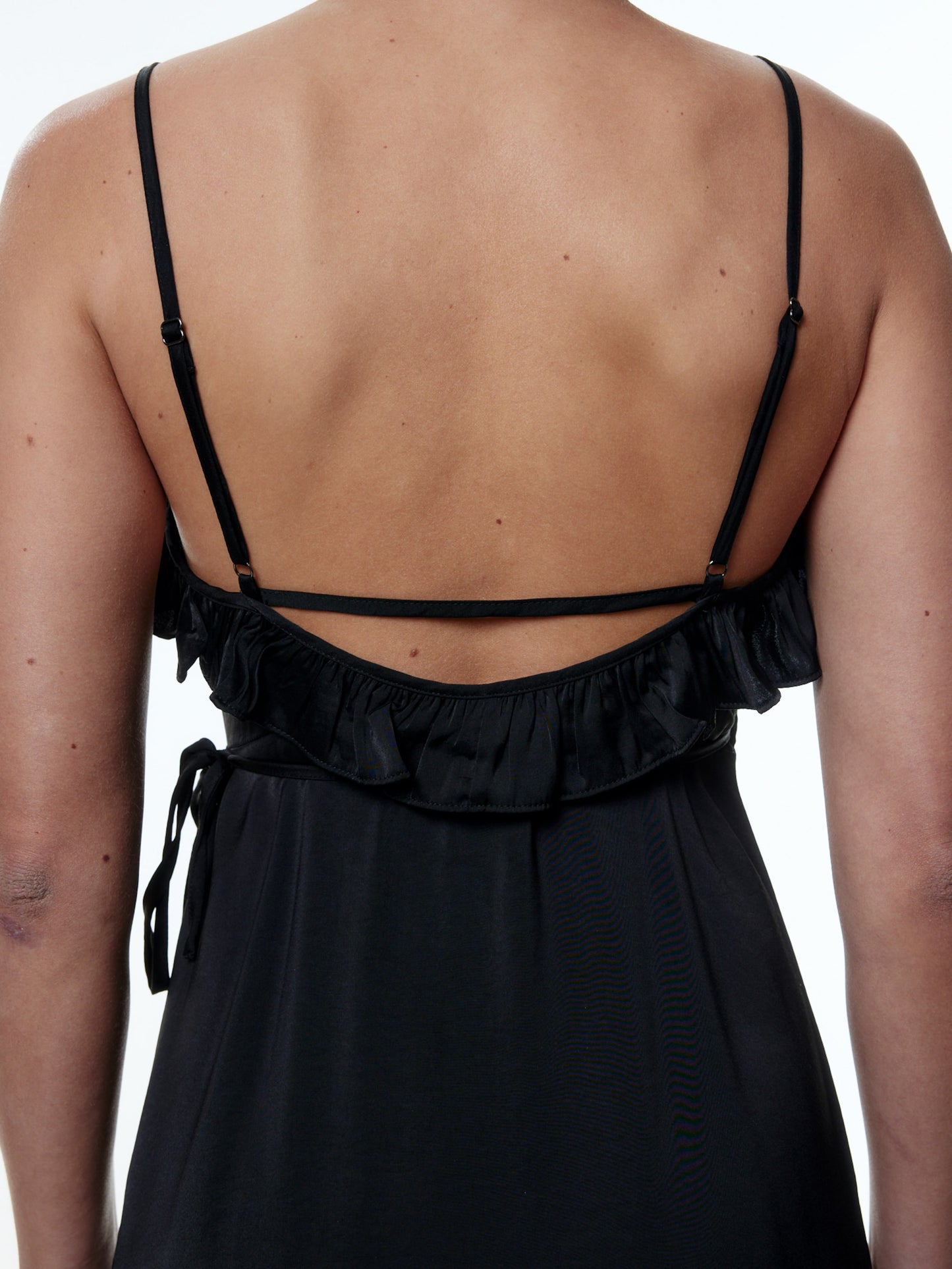 EDITED Midi Jurken Jurk Benice Dames Zwart
