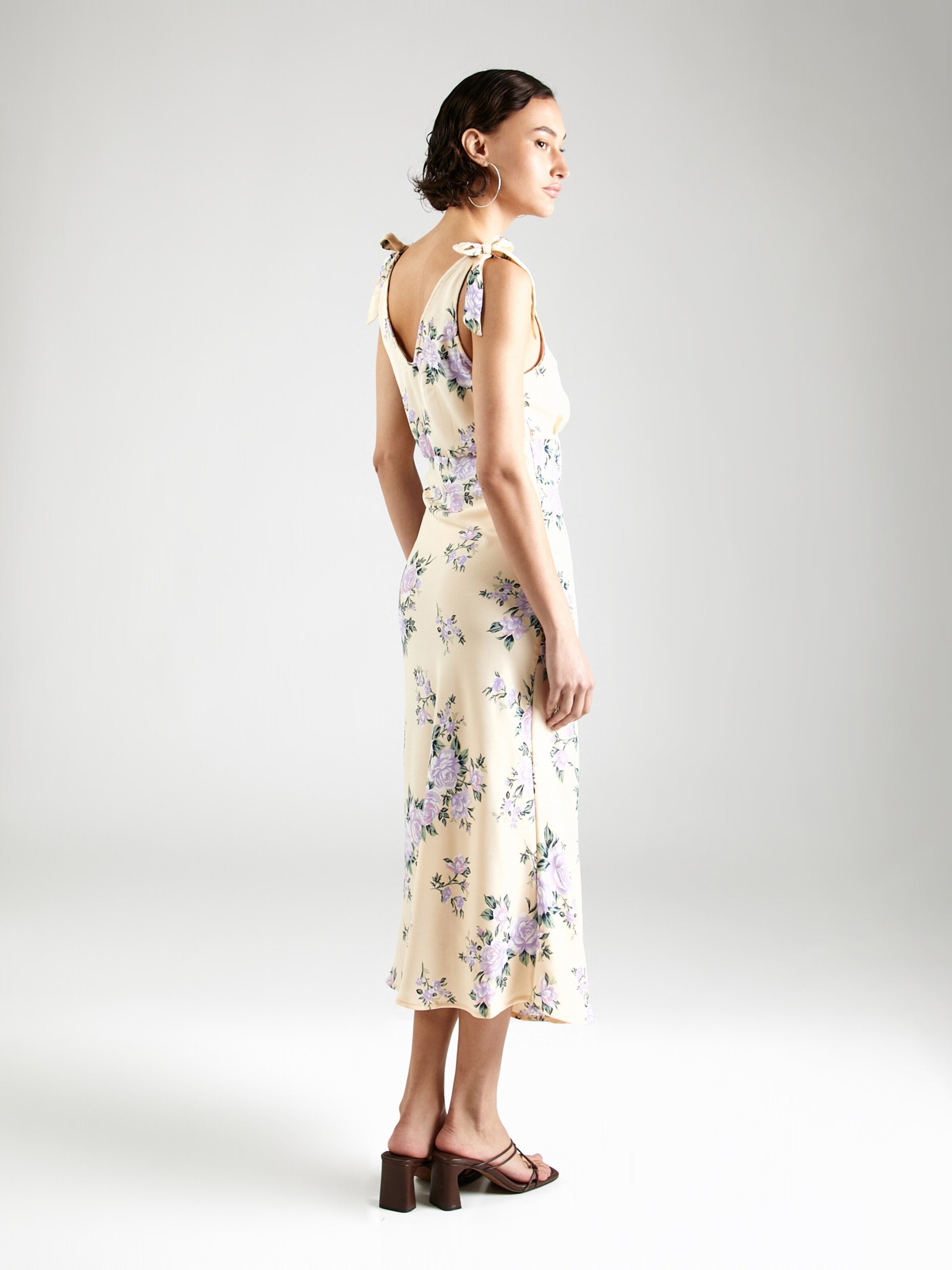 Dorothy Perkins Midi Jurken Jurk Dames Sering / Lavendel
