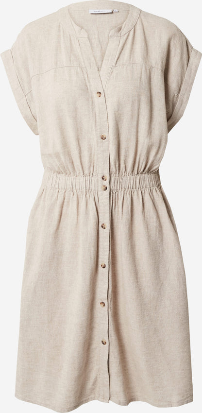 MOSS COPENHAGEN Blousejurken Blousejurk Karima Dames Sand
