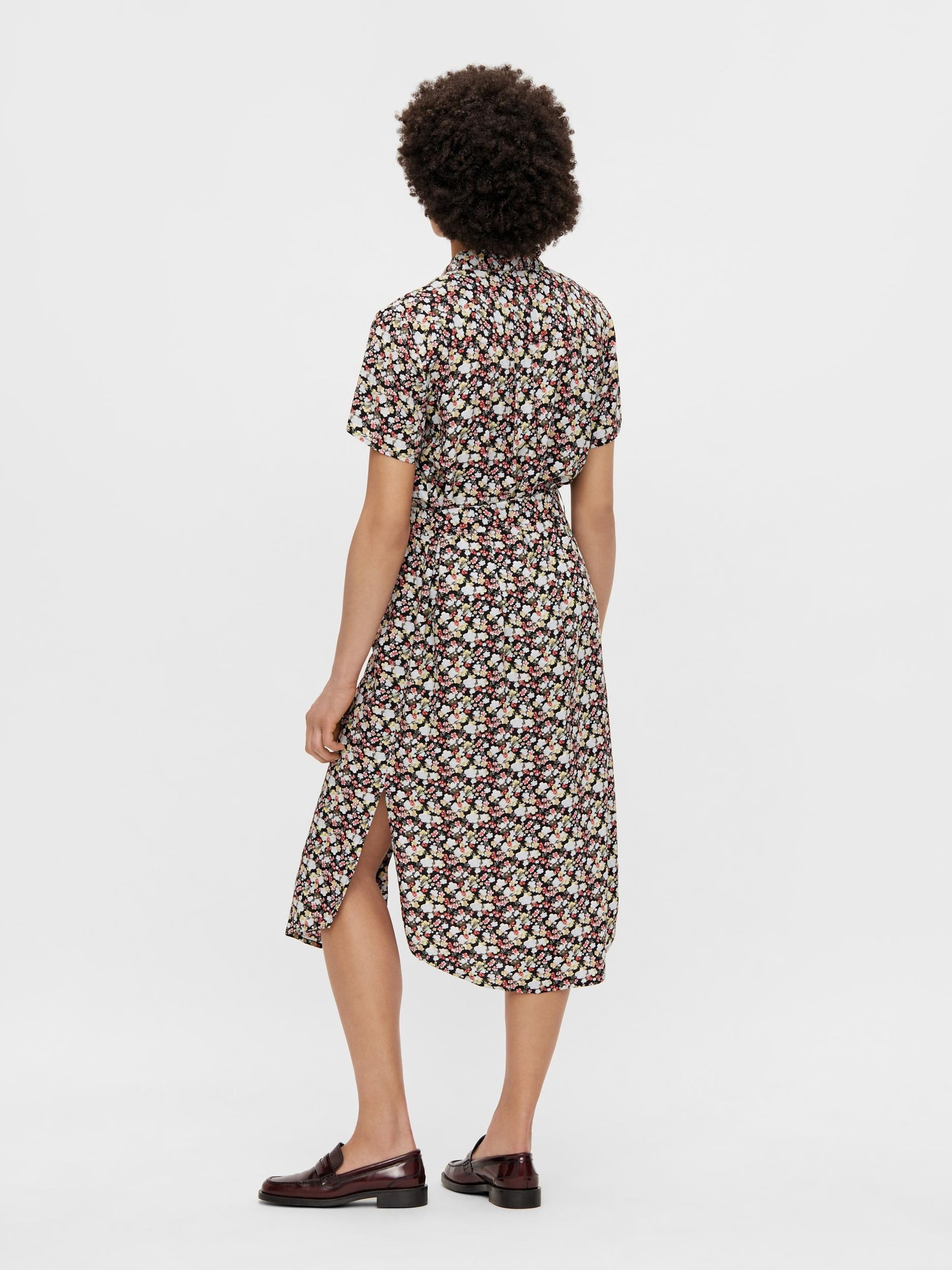 Pieces Blousejurken Blousejurk Cecilie Dames Azuur