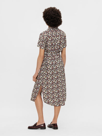 Pieces Blousejurken Blousejurk Cecilie Dames Azuur
