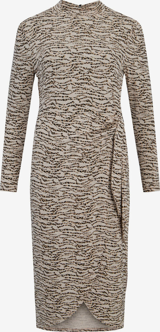 Object Maxi Jurken Jurk Anika Dames Beige / Crème