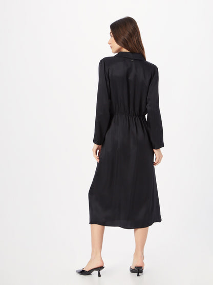 Armani Exchange Midi Jurken Jurk VESTITO Dames Zwart