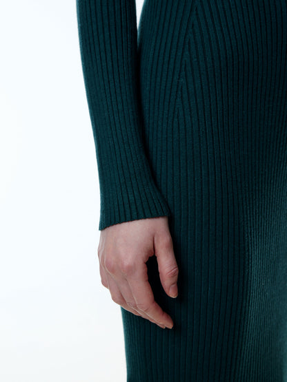 EDITED Midi Jurken Jurk Hada Dames Groen