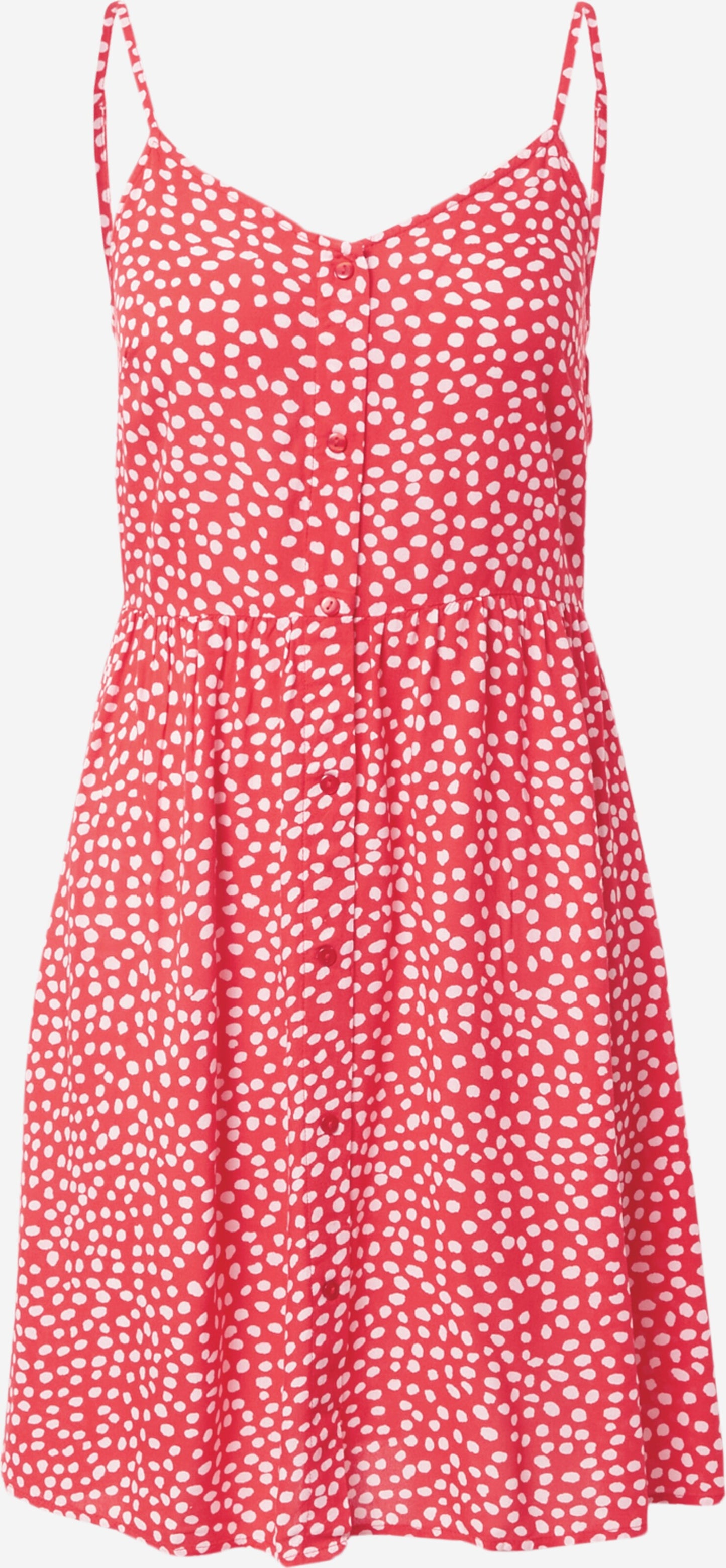 Pieces Zomerjurken Zomerjurk TALA Dames Knalrood