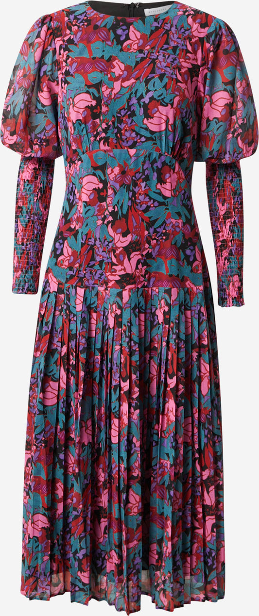 WAREHOUSE Midi Jurken Jurk Dames Pitaja Roze / Oudroze