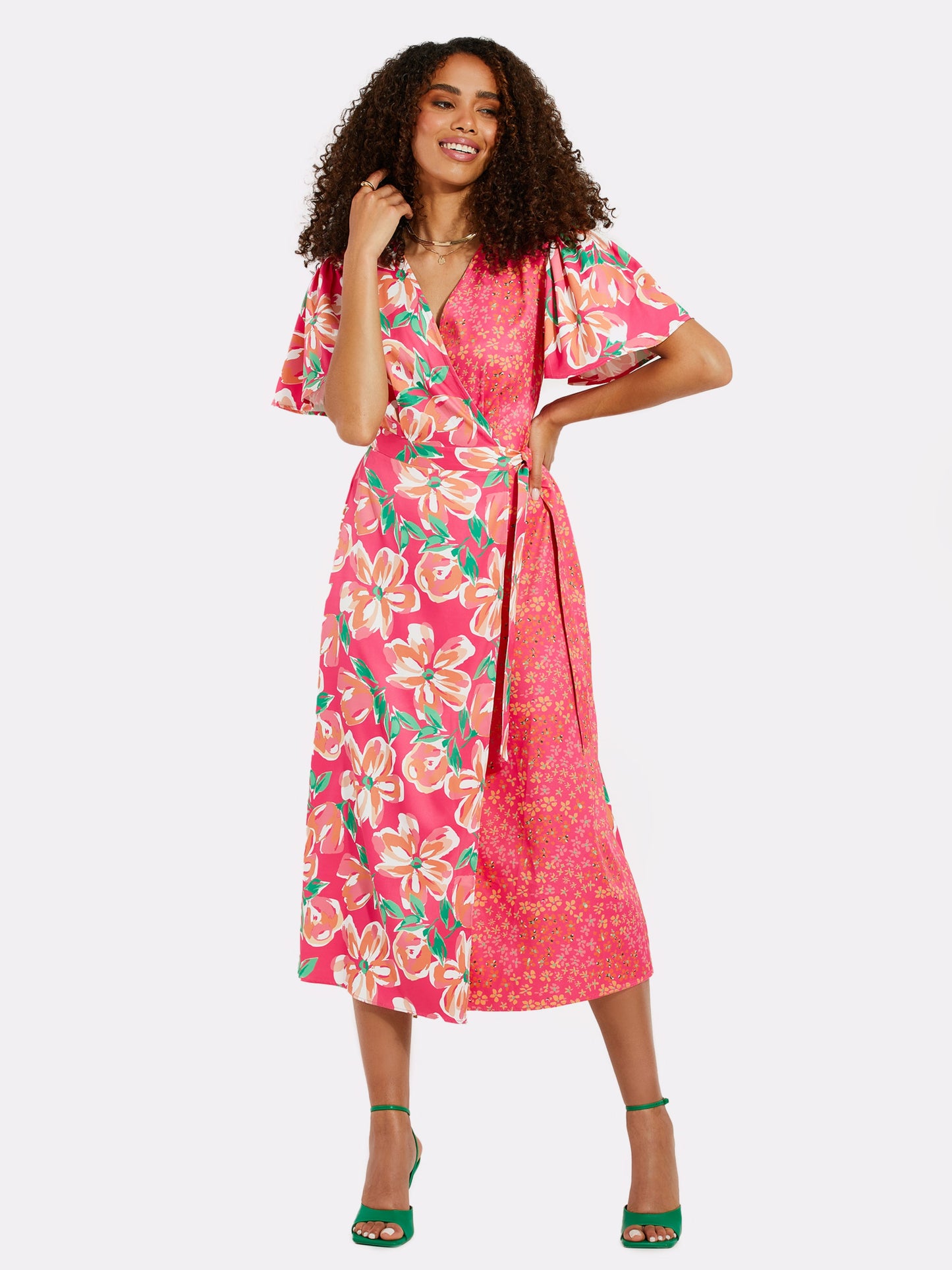 Threadbare Zomerjurken Zomerjurk Koko Dames Lichtroze