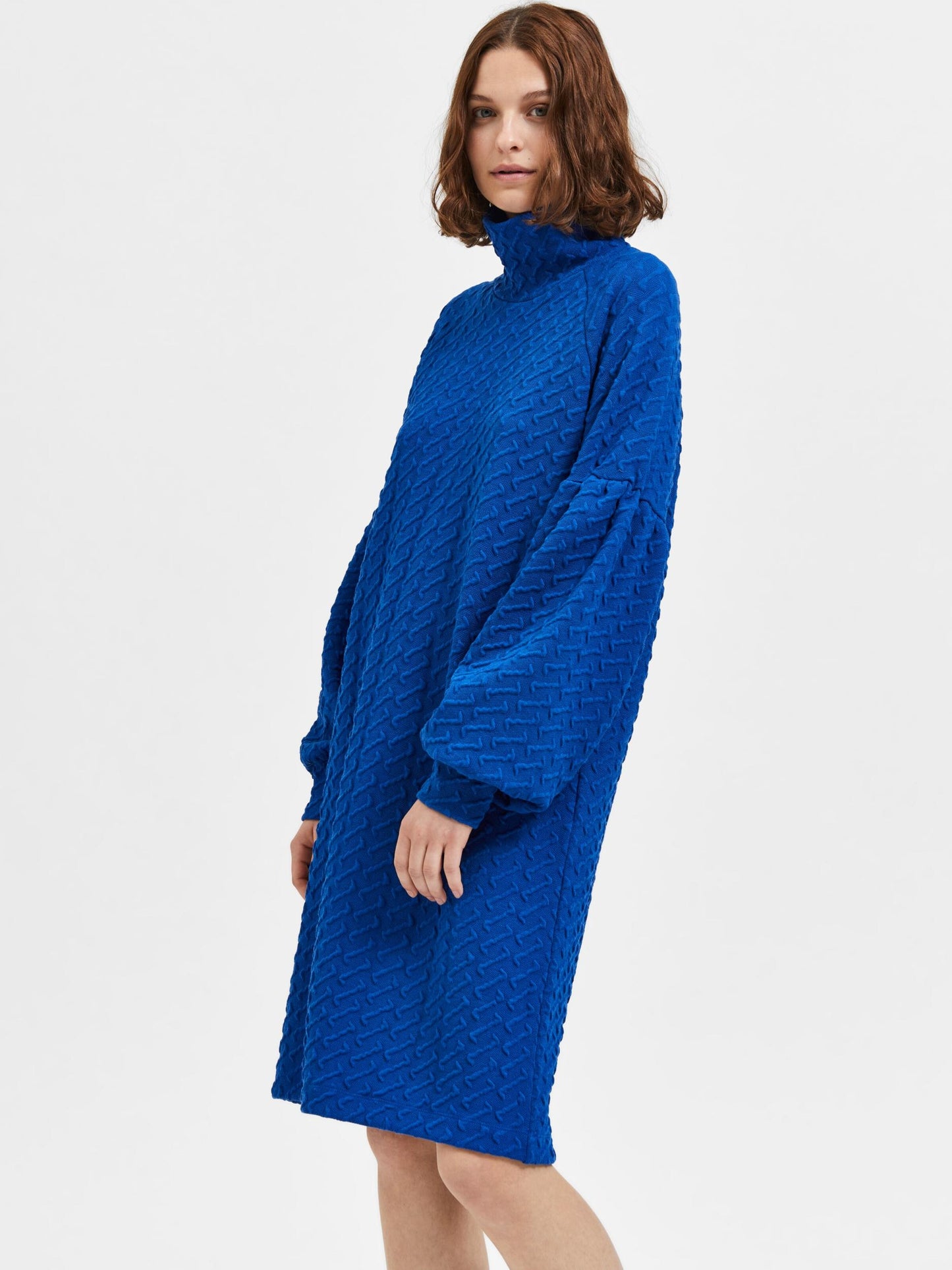 Selected Femme Mini Jurken Jurk Rose Dames Royal Blue/koningsblauw