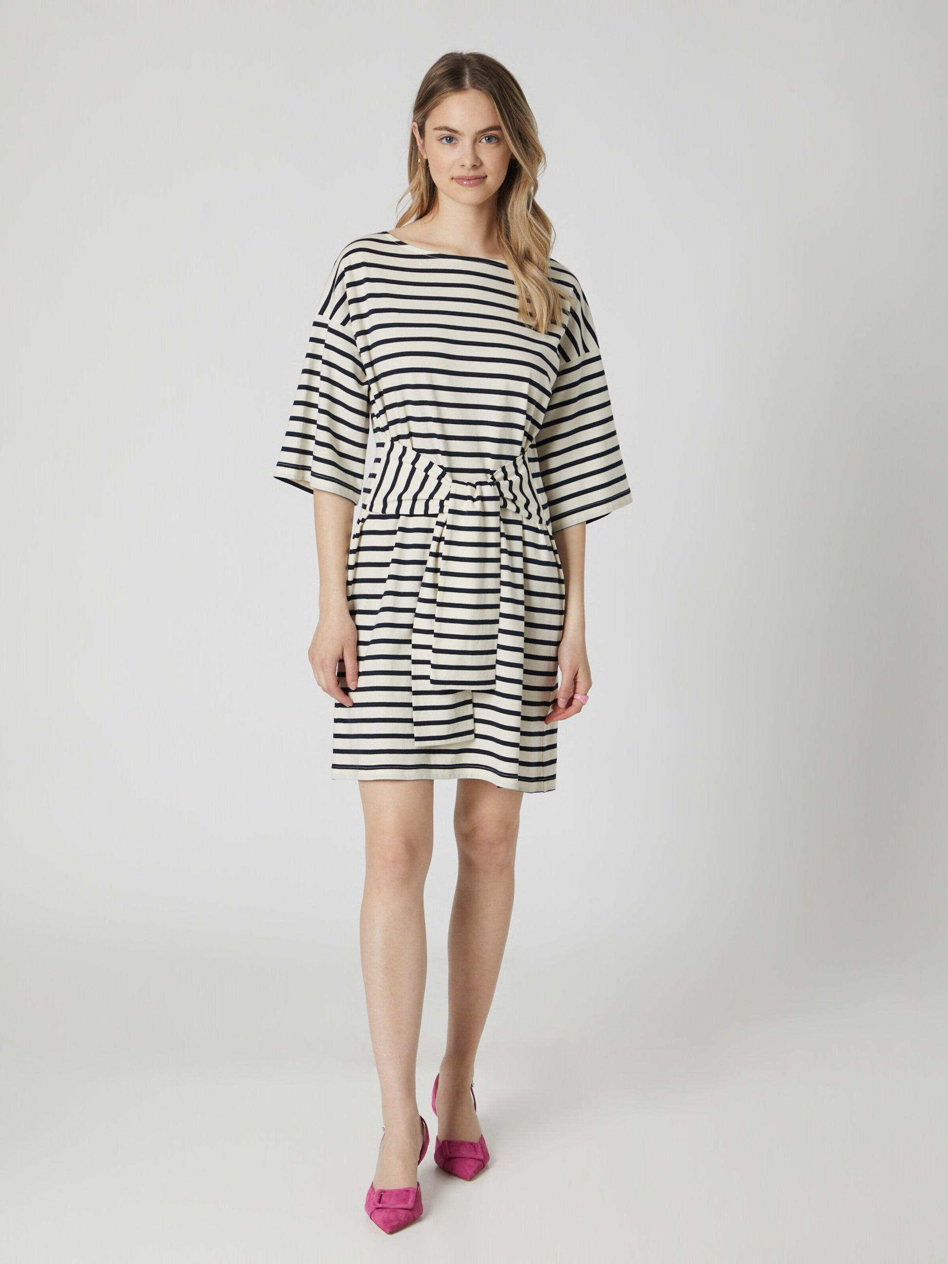 Mini Jurken Jurk Daliah Dames Crème / Navy