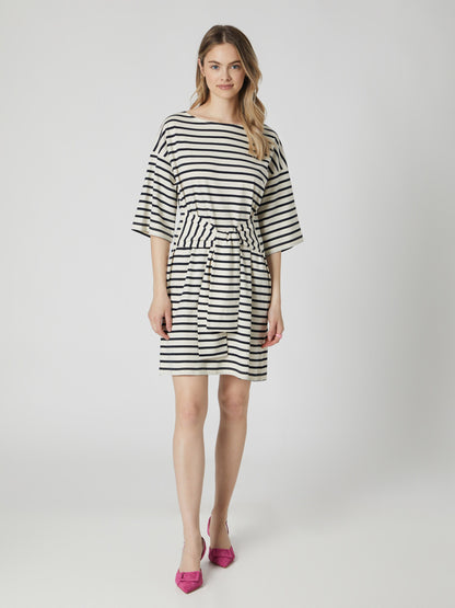  Mini Jurken Jurk Daliah Dames Crème / Navy