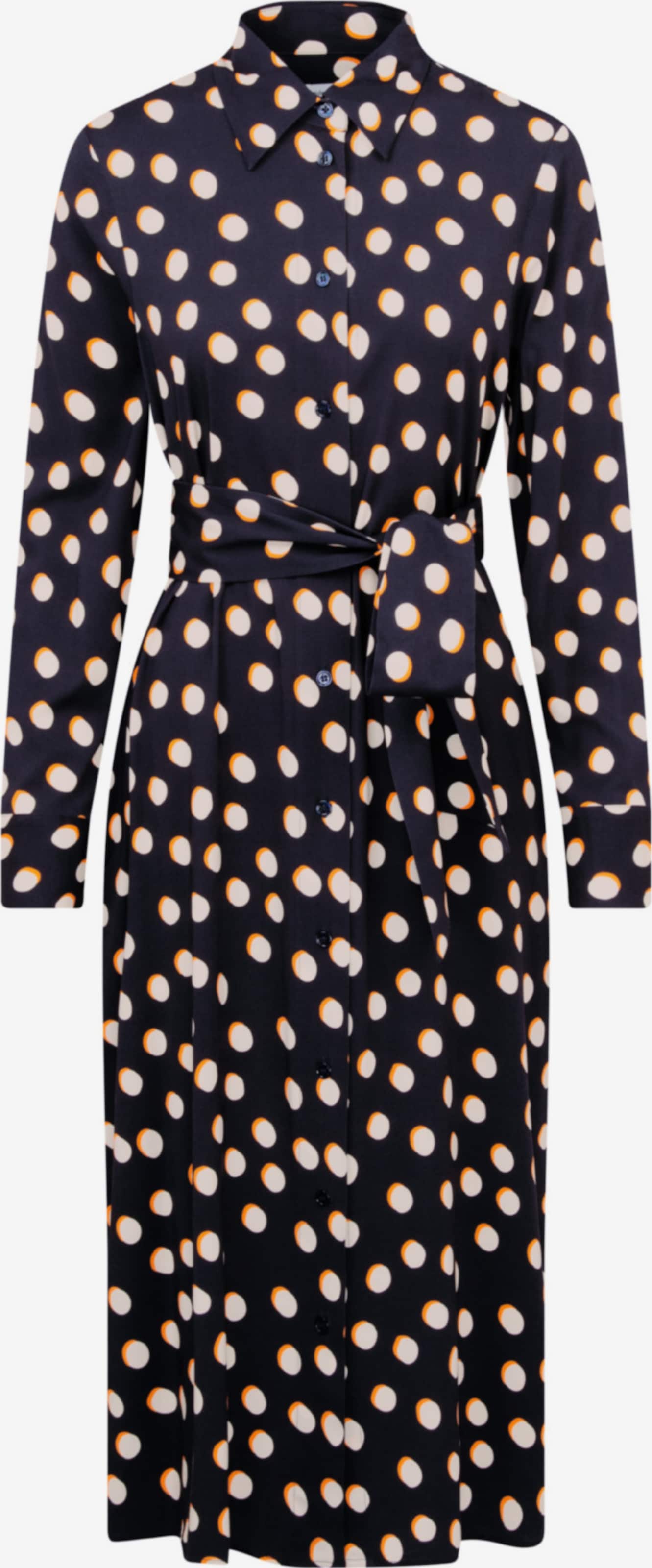 Seidensticker Blousejurken Blousejurk Schwarze Rose Dames Donkerblauw