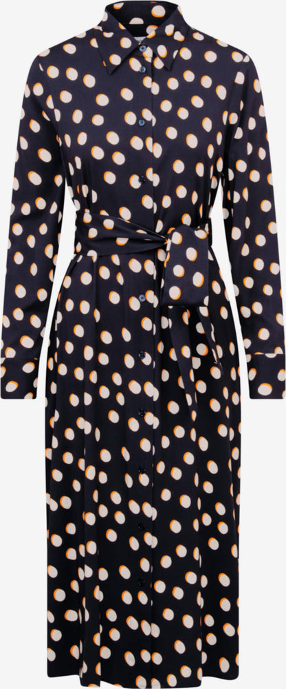 Seidensticker Blousejurken Blousejurk Schwarze Rose Dames Donkerblauw