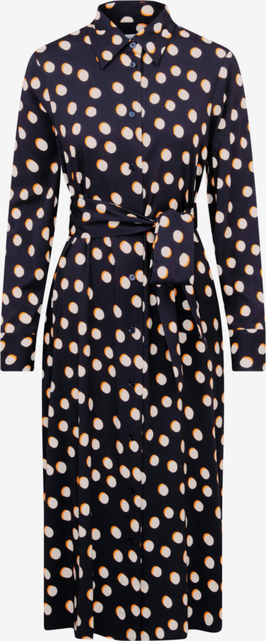 Seidensticker Blousejurken Blousejurk Schwarze Rose Dames Donkerblauw