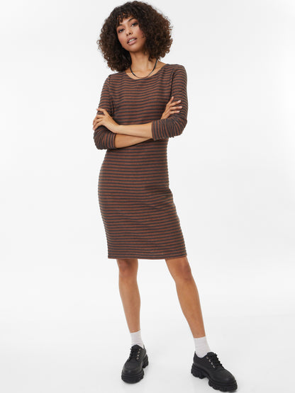 TOM TAILOR Denim Mini Jurken Jurk Dames Chocoladebruin
