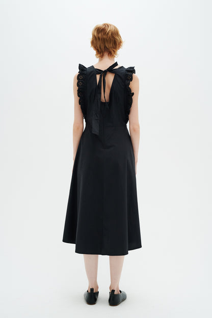 InWear Midi Jurken Jurk Thina Dames Zwart