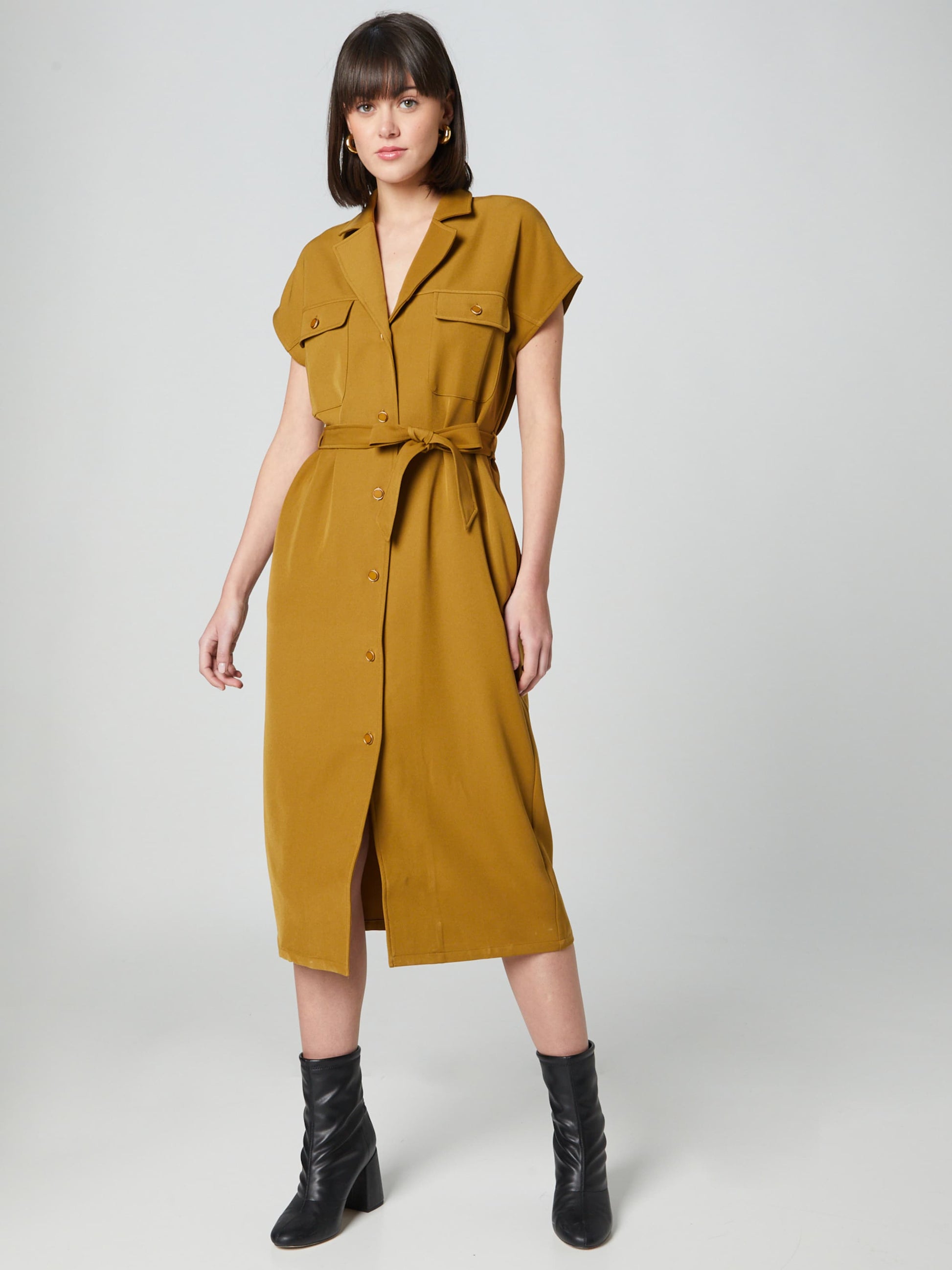  Blousejurken Blousejurk Phyllis Dames Bruin