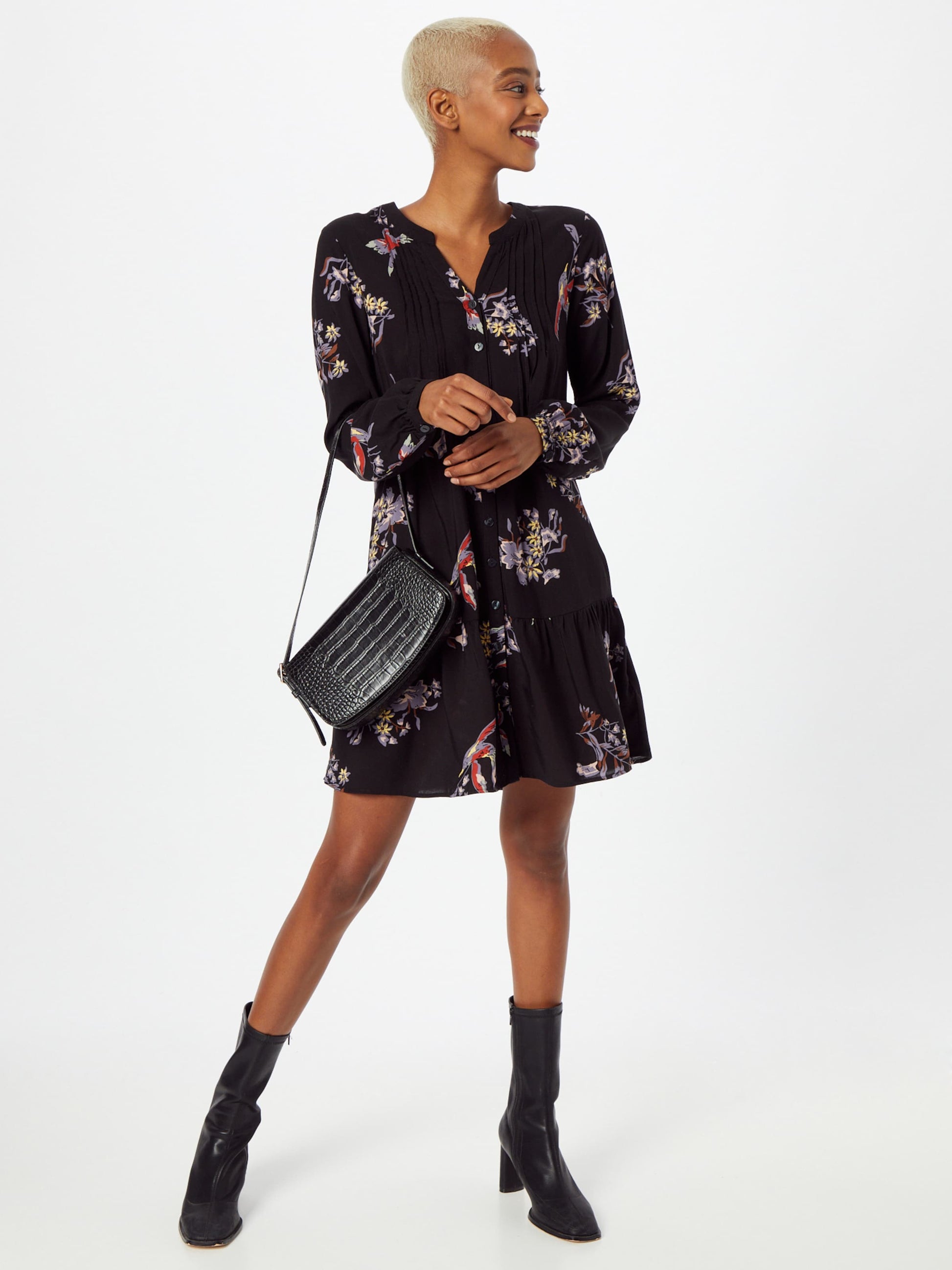 About You Blousejurken Blousejurk Cassidy Dames Zwart