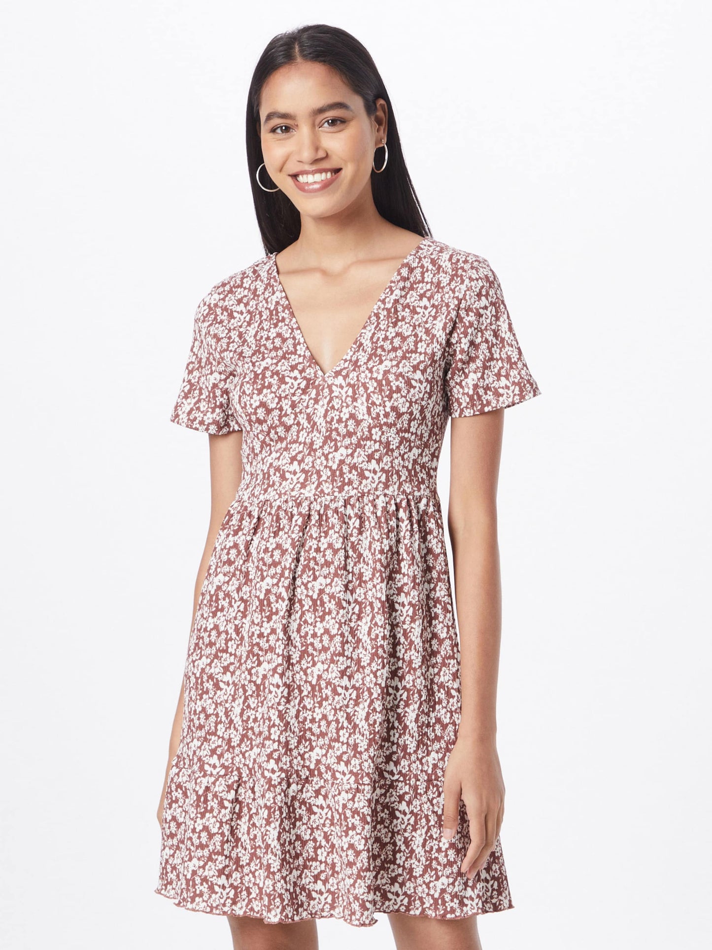 About You Zomerjurken Zomerjurk Dena Dames Bruin