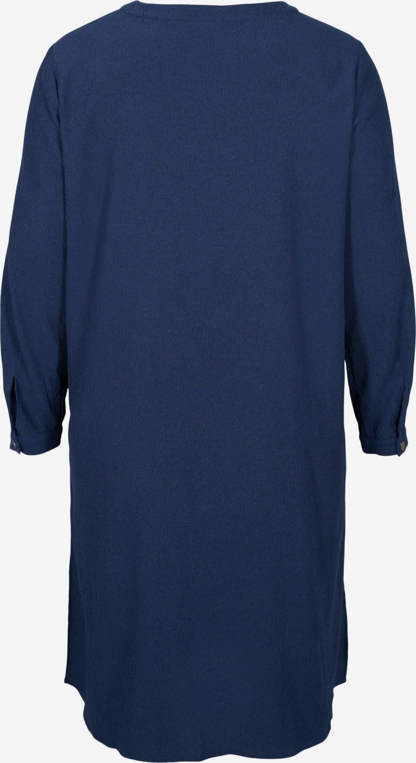 Zizzi Blousejurken Blousejurk Dames Marine