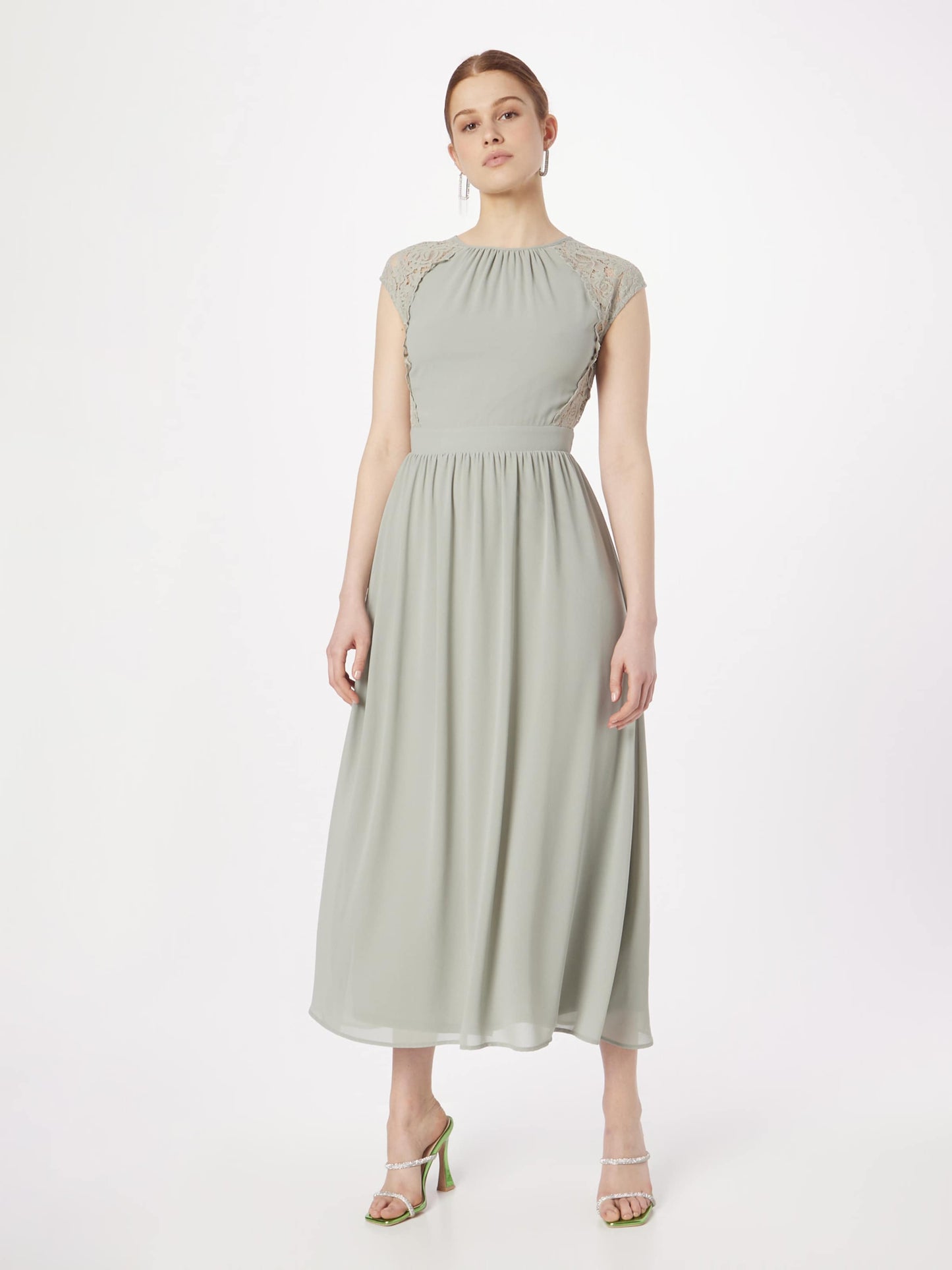 About You Avondjurken Avondjurk Samara Dames Pastelgroen
