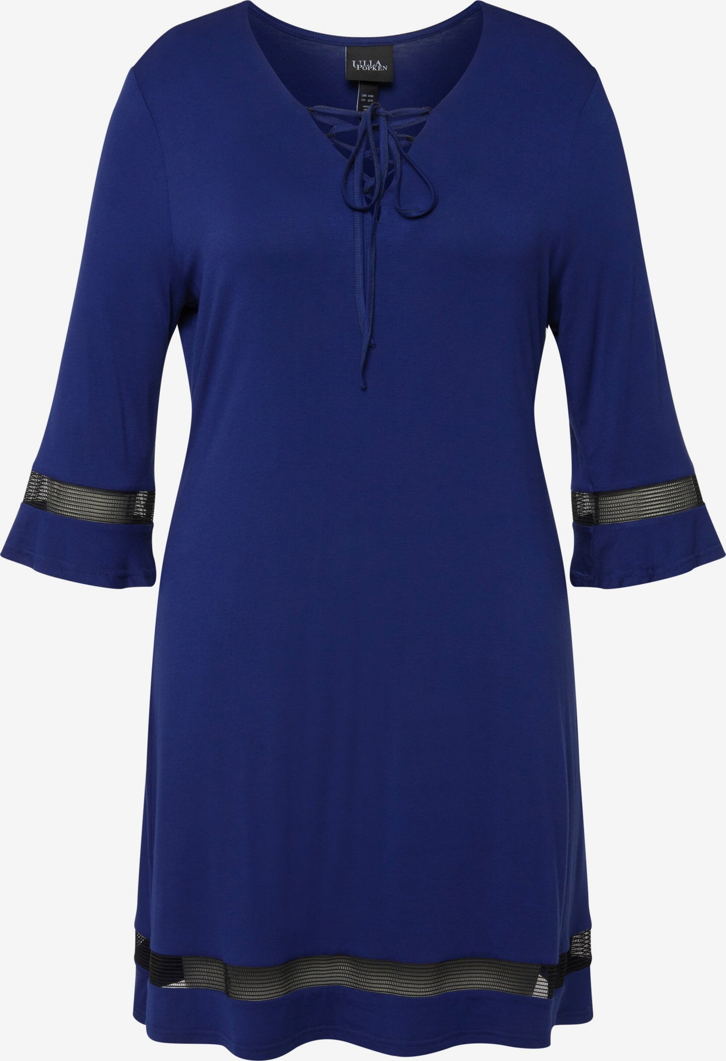 Ulla Popken Strandjurkjes Strandjurk Dames Violetblauw