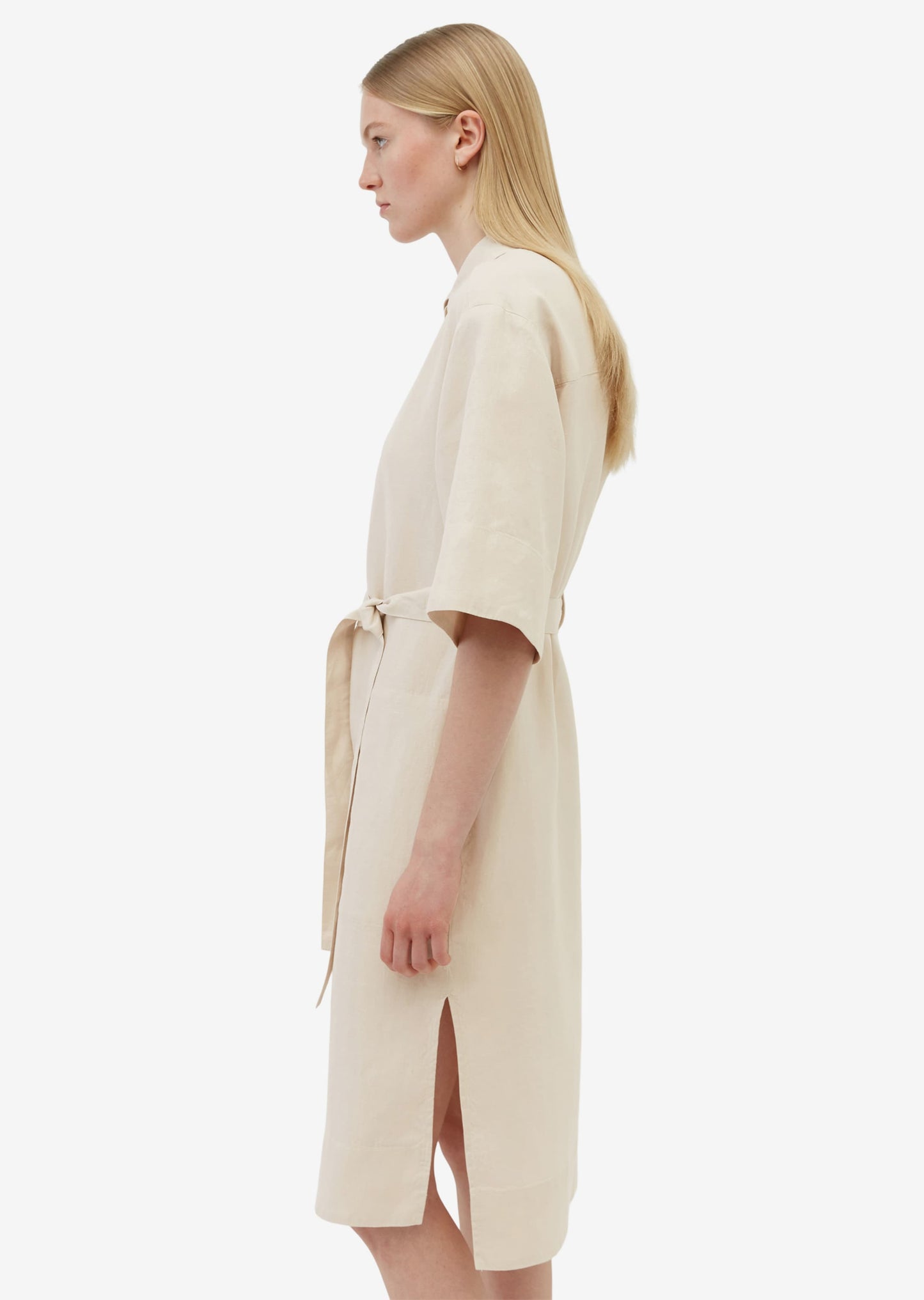 Marc O'Polo Blousejurken Blousejurk Dames Crème