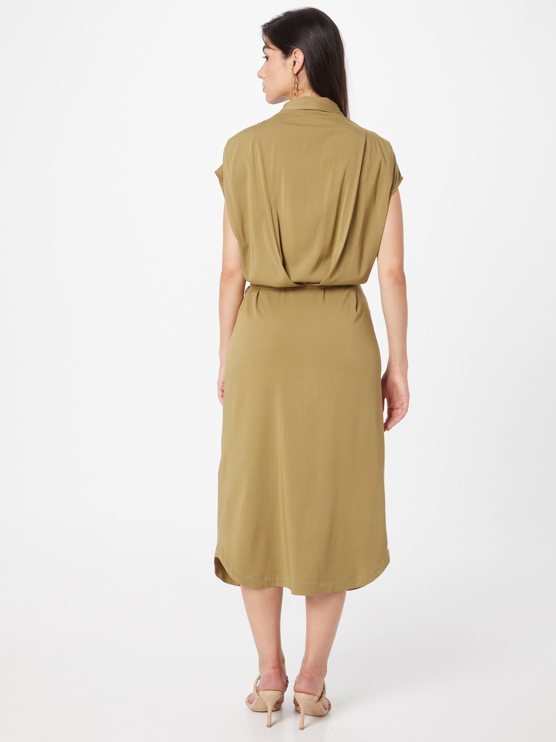 Soft Rebels Blousejurken Blousejurk Valencial Dames Camel