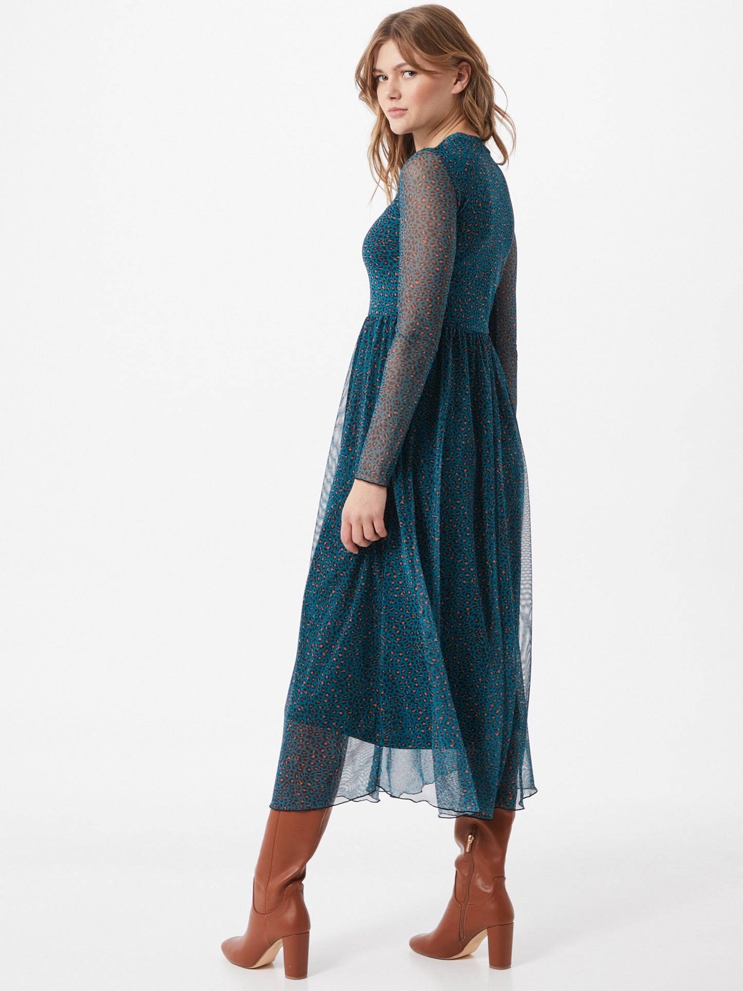 Moves Midi Jurken Jurk Marisan Dames Aqua