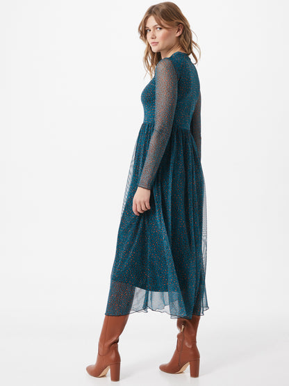 Moves Midi Jurken Jurk Marisan Dames Aqua